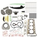 Timing Chain Head Gasket Valves Bolts Kit Replacement For 06k109158aa 06h115225l 06d109611h Fits A3 A4 A5 Q3 Q5 Tt Golf Gti 