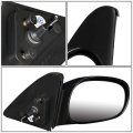 To1320144 To1321144 Pair Oe Style Manual Side View Door Mirror Compatible With Toyota Corolla 98-02