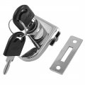 Cabinet Showcase Single Glass Door Lock 2 5 Silver Tone 