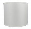 Urbanest Classic Drum Smooth Linen Lampshade 12-inch By 10-inch Off White 
