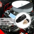 Uxcell 1 Set Auto Engine Temperature Cooling Fan Switch Fitting Adapter 8an 190 F On-175 Off