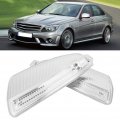 Suuonee Turn Signal Light 2pcs Car Side Mirror Lamp Fit For Mercedes Benz C-class C250 C300