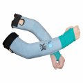 J H Cut Resistant Sleeves With Thumb Slot Ansi Level A6 Arm Protection For Glass Handling Machining Metal Gardening Repairing