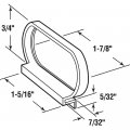Make-2-fit Pl 15753 Spline Channel Pull Tabs Black 25 Pack