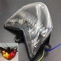 Smt- Custom Clear Lens Led Tail Light Brake With Integrated Turn Signals Indicators Compatible 2004 2005 Kawasaki Zx1000 Ninja