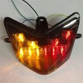 Smt- Custom Clear Lens Led Tail Light Brake With Integrated Turn Signals Indicators Compatible 2004 2005 Kawasaki Zx1000 Ninja