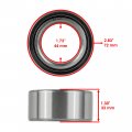 Caltric Front Left Right Wheel Hubs And Ball Bearings Compatible With Polaris Rzr S 800 Efi 2009-2014