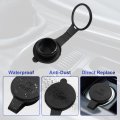 Uxcell 10pcs Cigarette Lighter Cover 12v Universal Waterproof Car Motorcycle Female Plug Cap For Automotive Power Port Outlet
