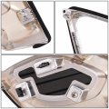 Non Fog Light Style To1038165 Front Cover Compatible With Toyota Avalon 2013-2015 Driver Left Side Smooth Chrome Black