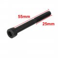 Uxcell M6x55mm 12 9 Alloy Steel Hex Socket Screws Partially Threaded Bolt Black 10pcs
