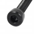 Uxcell M6x55mm 12 9 Alloy Steel Hex Socket Screws Partially Threaded Bolt Black 10pcs