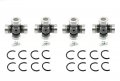 Atv Parts Connection Set 4 Of Front Prop Shaft U-joints Replaces Polaris  