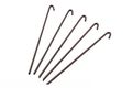 Pape 50 Piece Steel Tent Pegs Garden Stakes Premium Tree Tarp Balloon 10 Heavy Duty 