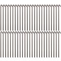 Pape 50 Piece Steel Tent Pegs Garden Stakes Premium Tree Tarp Balloon 10 Heavy Duty