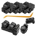 Power Window Door And Mirror Control Switch Set For Chevrolet Silverado 1500 2500 3500 Hd Gmc Sierra 2007 2013 Replace 22895545 