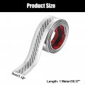 X Autohaux 3cmx1 Meter Universal Door Sill Protector Edge Trunk Bumper Scratch Scuff Guard Sticker Diy Pc Cover Strip For Car