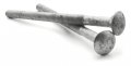 Hot Dipped Galvanized Carriage Bolts 3 8 In 16 X 7 Grade 2 Alloy Steel Domed Head 25 Pack 