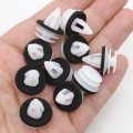 Dzmzl Trim Panel Clips Fasteners With Seal Rings Pack Of 10 White For Bmw E46 E53 E82 E83 E90 R53 Door Interior Jaguar Xj Xjr