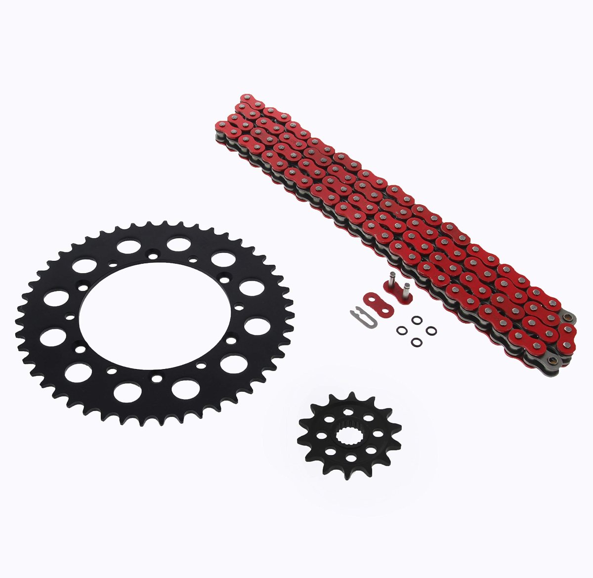 Chain Sprocket Set For Kawasaki Kx250f 250 F 2006-2014 Red O Ring 114l 14 48