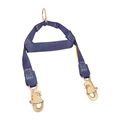 3m Dbi-sala Rescue Retrieval Y-lanyard 2 With Spreader Bar D-ring At Center And Snap Hooks Leg Ends Navy 