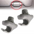 Berfi Life Sun Visor Hook Clip 2 Pieces Interior Sunvisor Bracket Fit For Accord 1998-2007 Civic 1996-2004 Crv 2007-2011