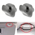 Berfi Life Sun Visor Hook Clip 2 Pieces Interior Sunvisor Bracket Fit For Accord 1998-2007 Civic 1996-2004 Crv 2007-2011