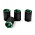 Justice League Green Lantern Athletic Logo Tire Rim Wheel Aluminum Valve Stem Caps