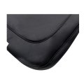 Secosautoparts Center Console Lid Armrest Jump Seat Cover Leather Black Compatible With Dodge Ram 1500 2500 2013 2014 2015 2016