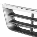 Fo1200180 Factory Style Front Bumper Grill Grille Assembly Compatible With Ford E-series Econoline 1992-1996 Chrome Argent