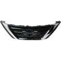 Nissan Altima Grille Assembly 2016 2017 2018 Chrome Shell With Painted Silver Gray Insert Plastic Ni1200283 623109hs1a 