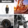 2m Tire Inflator Extension Hose Chuck Adapter Quick Connect Air Pump Tube High-pressure Valve Connection Pipe Universal For Car
