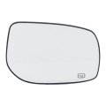 Passenger Side Mirror Glass For Toyota Matrix 2009 To 2014 Convex Heated Without Signal Light And Blind Spot Detection 