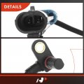 A-premium Abs Wheel Speed Sensor Compatible With Hummer Models H3 2006-2010 H3t 2009-2010 Rear Driver Or Passenger Side Replace