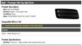Right Passenger Side Fog Light Cover Compatible With 2007-2009 Mazda Cx-7