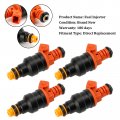 Topteng 4pcs Fuel Injectors 280150785 For Vauxhall Opel 2 0l X20 Z20 Engines Fiat Punto Gt Coupe 16v Audi Vw Skoda Group 1 8t
