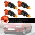 Topteng 4pcs Fuel Injectors 280150785 For Vauxhall Opel 2 0l X20 Z20 Engines Fiat Punto Gt Coupe 16v Audi Vw Skoda Group 1 8t