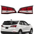 Tail Lamp Light Replacement For Equinox 2022-2024 Red Lens Driver And Passenger Side Halogen Brake Inner 85132589 85132590 