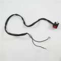 Httmt Xh1700c-008 Universal Red 7 8 Inches Handlebar Starter Kill Cut Off Stop Switch Push Button For Motorcycles Atvs Scooters 