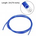 Uxcell Nylon Line Hose Tube 2mm 07 Id X 4mm 0 15 Od 2m Pa12 For Air Brake Fluid Transfer Blue