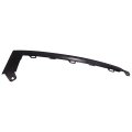 Front Bumper Trim Driver Side For Honda Accord 2018 2019 2020 2021 Lx Hybrid Model Replacement Ho1046107 71109tvaa00 Black 