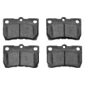 Disc Brake Pads For Lexus Gs350 Gs450h 2007 2008 2009 2010 2011 Front 4000 Hybridynamic Series 0 61 In Thickness 3 47 Width 
