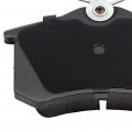 Aintier Automotive Replacement Brake Pads Rear Fit For Audi A4 1998-2003 2004 For Quattro 2002-2004 A6 1999-2003 S4 2000-2001