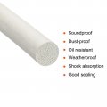 Uxcell Foam Rubber Weather Seal Strip 6 35mm 1 4 Diameter 10 Meters 32 81ft Long Round Epdm For Diy Gasket Warehouse Pads
