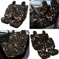Fuibeng Mushroom Car Seat Covers With Butterfly Snail Daisy Flower Protection For Vehicle Suv Truck Durable Non Slip Auto