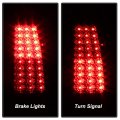 Acanii For Red Smoke 1999-2002 Chevy Silverado 1500 2500 3500 Led Tail Lights Brake Lamps