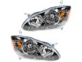 Headlight Assembly Set Of 2 For 2004-2008 Toyota Corolla 