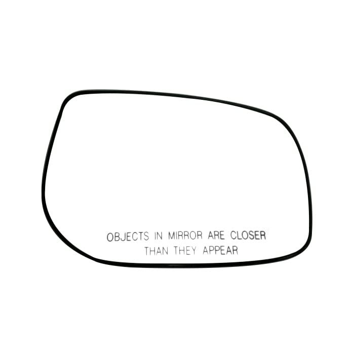 Driver And Passenger Side Door Mirrors Glass W Plate For 2007-2012 Toyota Yaris O Heated Left Right Exterior Replacement Parts