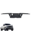 Black Rear Bumper Step Top Pad Replacement For F250 F350 F450 Superduty Pickup 2017-2022 With Sensor Hole 