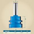 Wedge Tongue Groove Bit 1-1 2 Dia X 1-3 16 Cutter 1 Shank