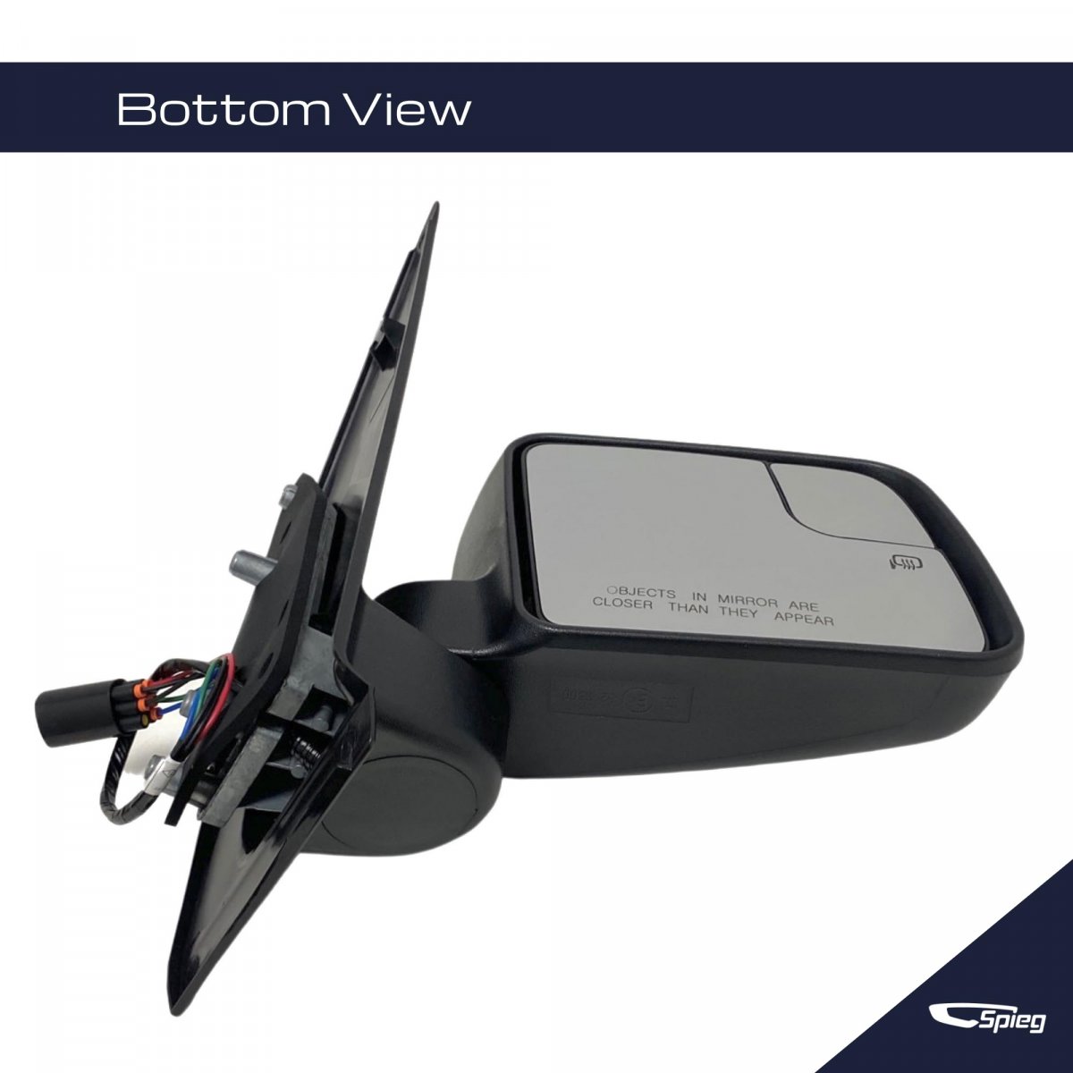 Spieg Passenger Side Mirror Replacement For Ford Transit Connect 2011-2013 Power Adjustment Heated Paint To Match Exterior